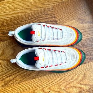 Air max 97s White evergreen